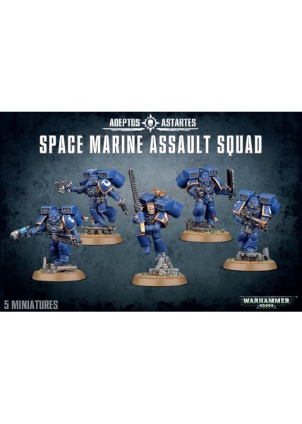 40k: Space Marines - Assault Squad